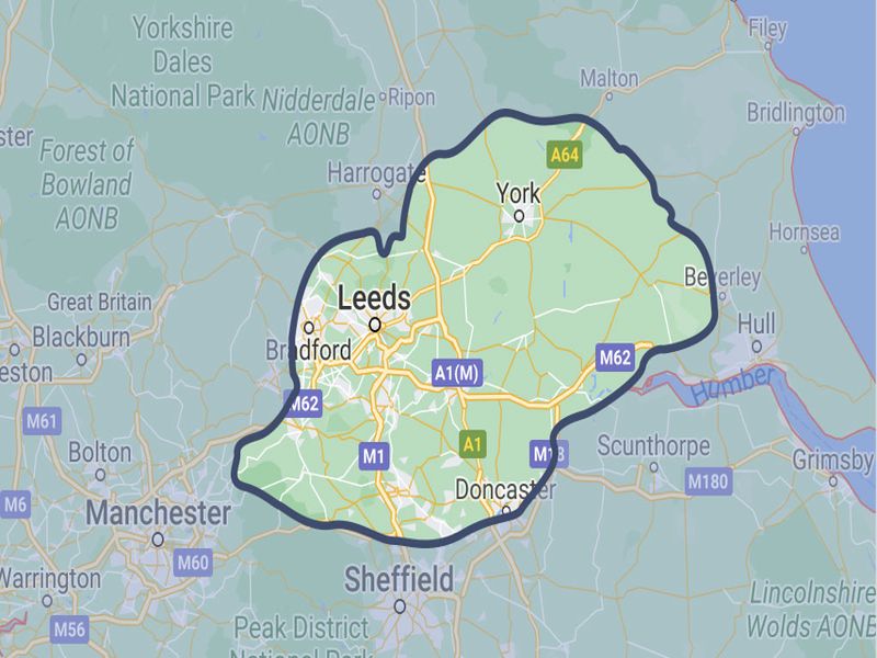 map of Chartered Surveyors West Yorkshire | Get Quotation